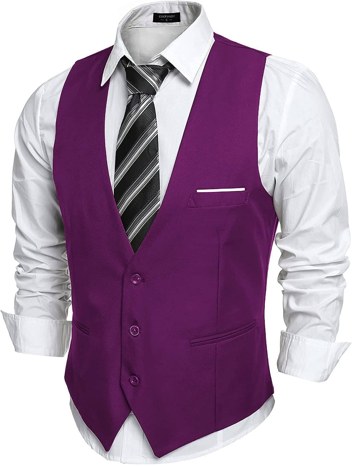Slim Fit Jacke Weste