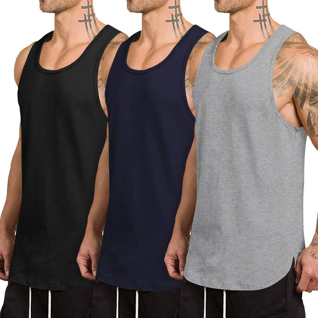 3-Pack Schnell Trocken Gym Weste