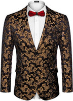 Rose Embroidered Blazer