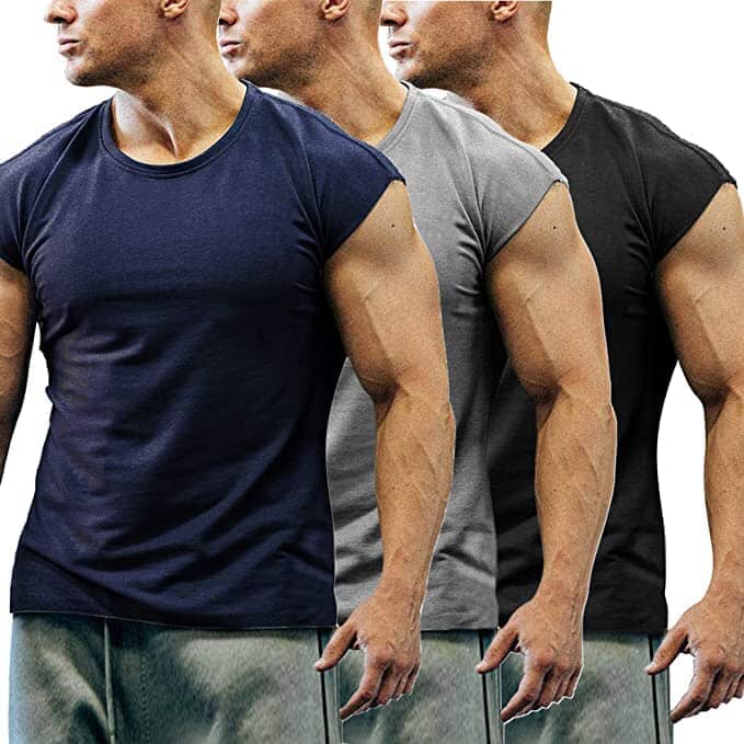 3-Pack Gym Workout T-Hemden