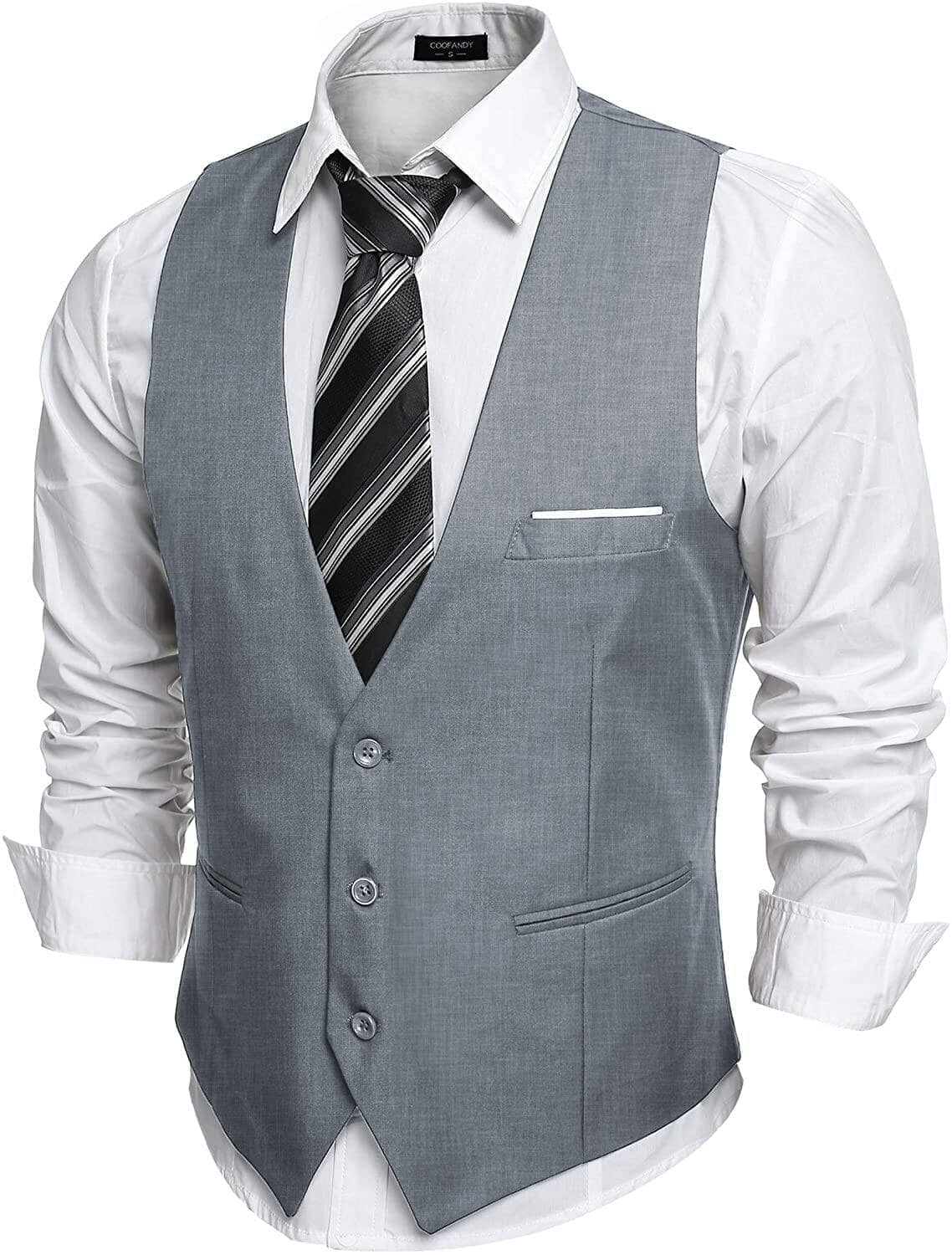 Slim Fit Jacke Weste