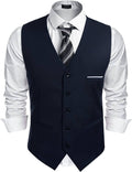 V-Neck Anzug Westen
