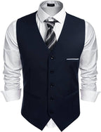 V-Neck Anzug Westen