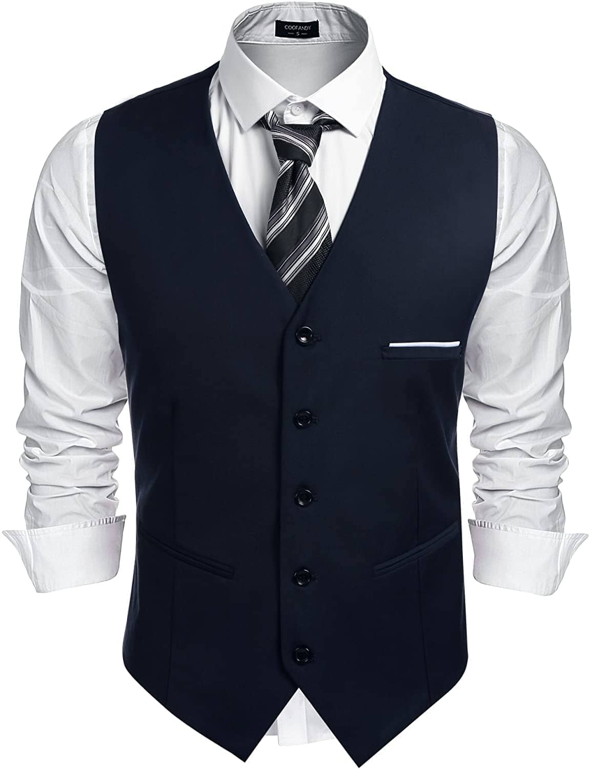 V-Neck Anzug Westen