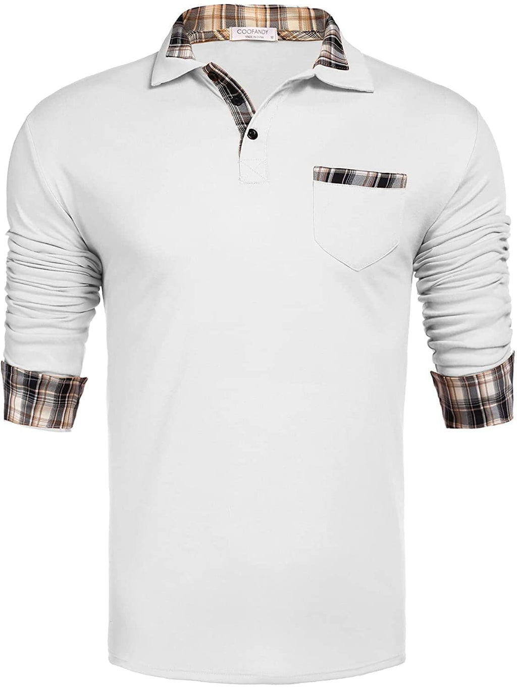 Lang Ärmel Polo Hemd