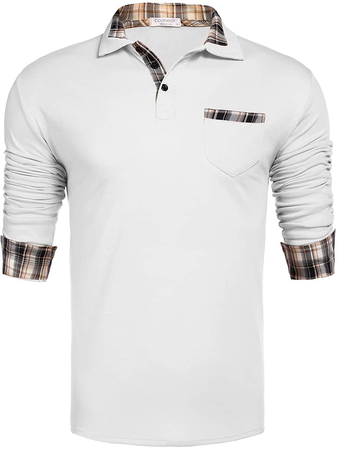 Lang Ärmel Polo Hemd