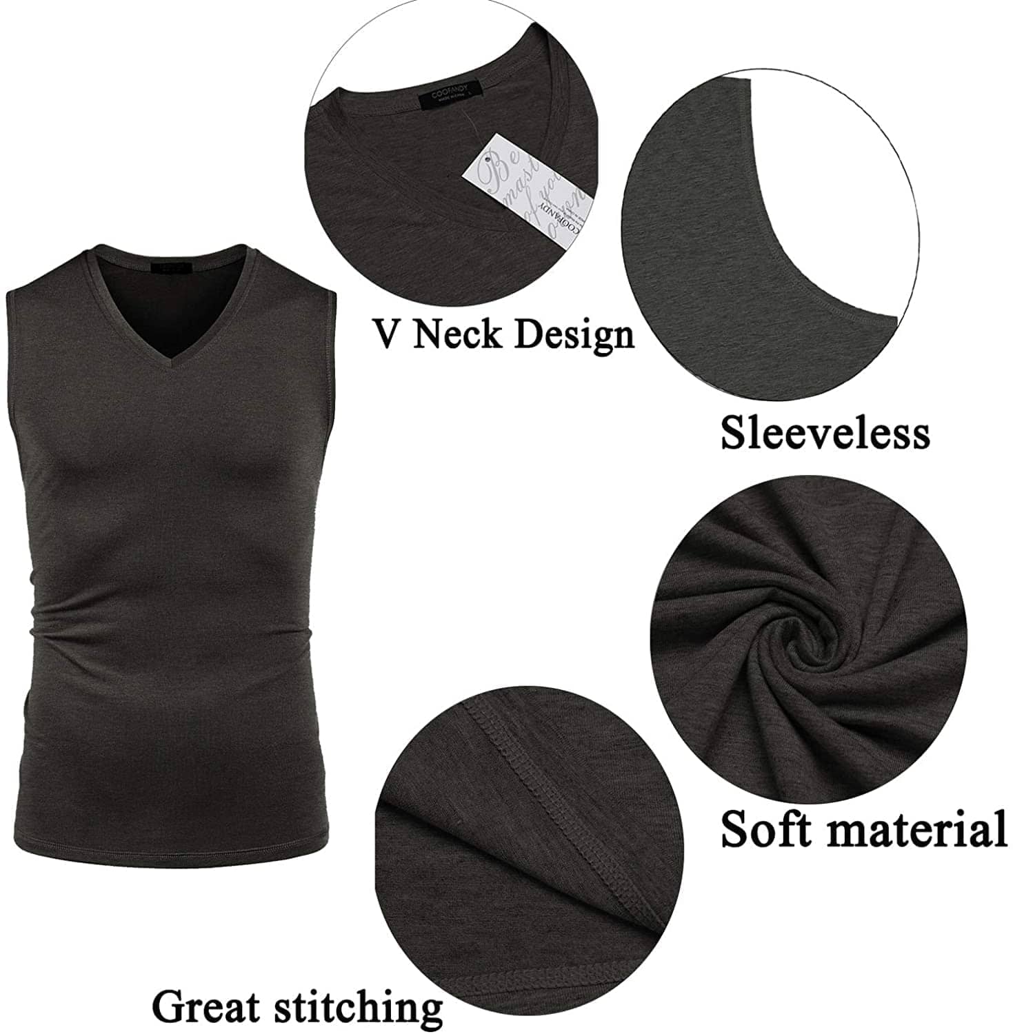 3-Pack Fitness Tank Top