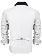 Buttons V-neck Anzug Weste
