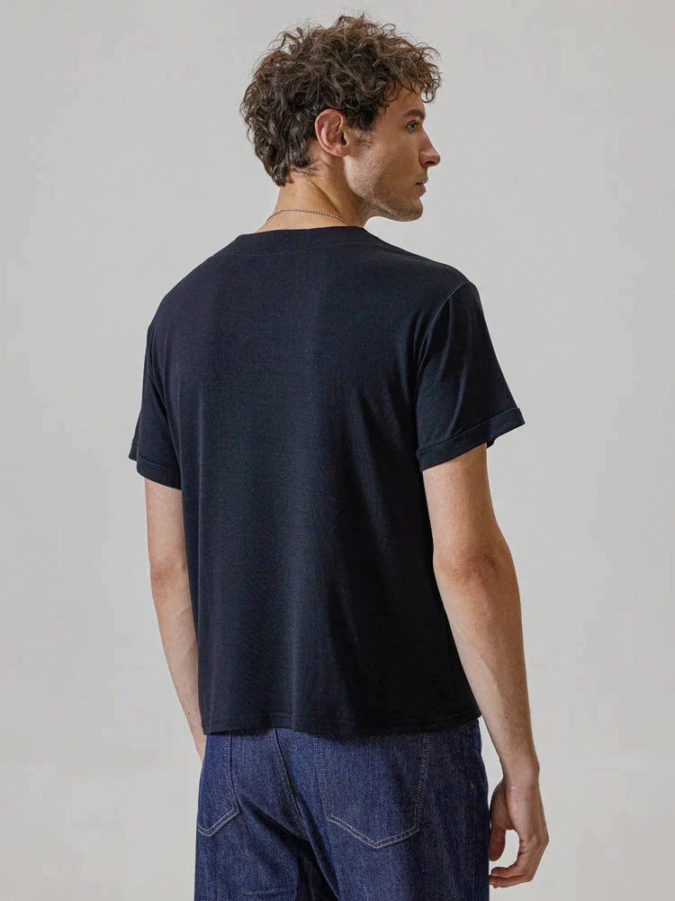 Lockere V Neck Kurz Ärmel T-Hemd