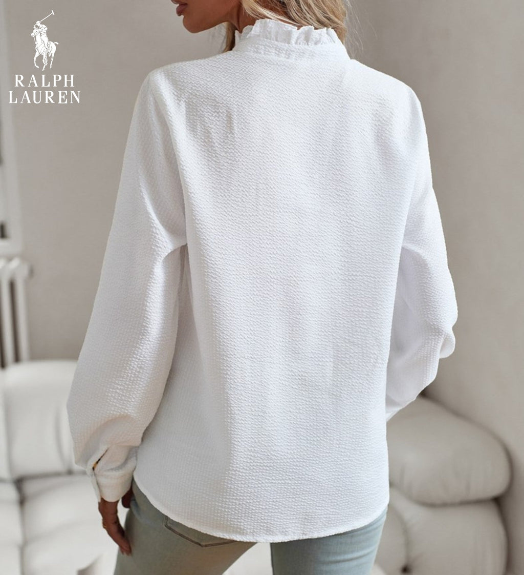 Hemd elegant da Damen mit volant