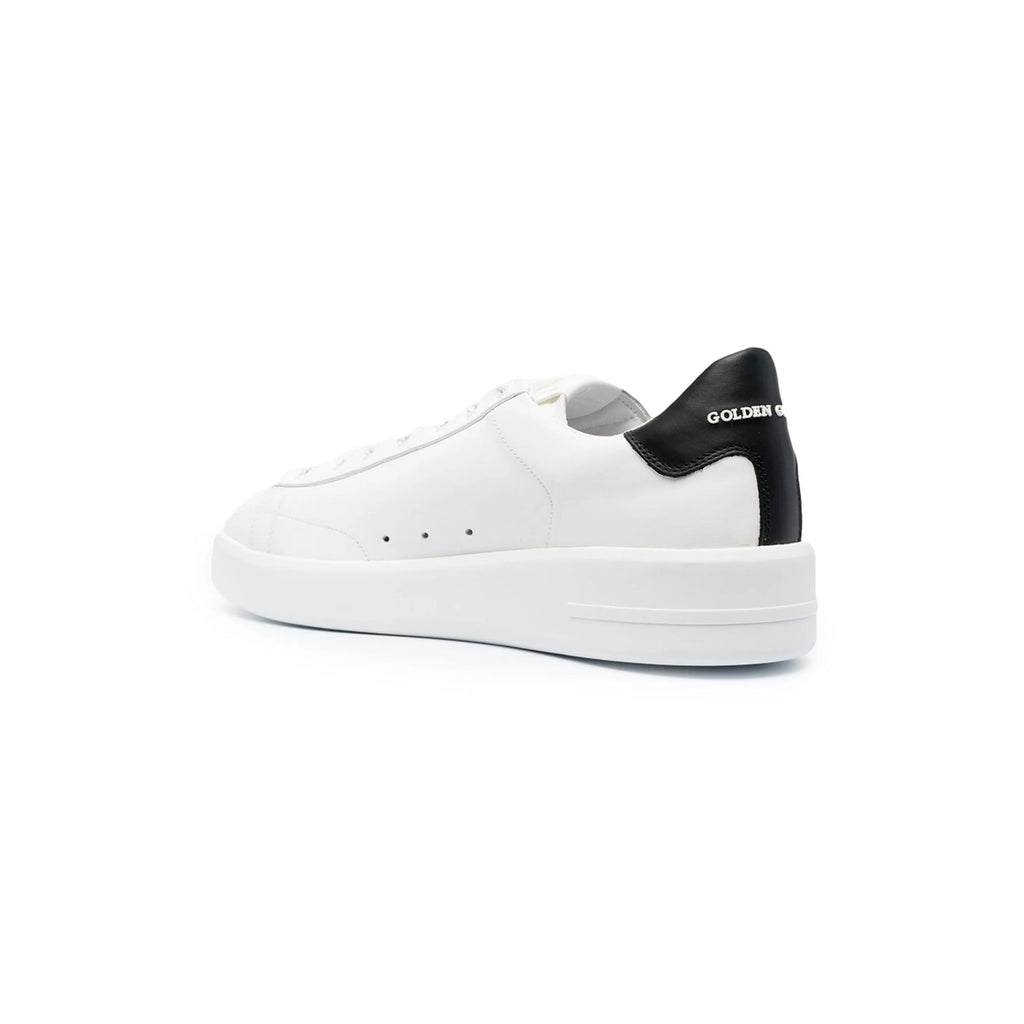 Golden Goose Pure Star Sneaker Weiß mit Details Schwarz