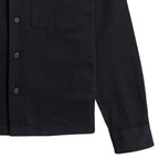 Twill Overshirt - Schwarz