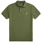 Kurzarm-Poloshirt – Grün