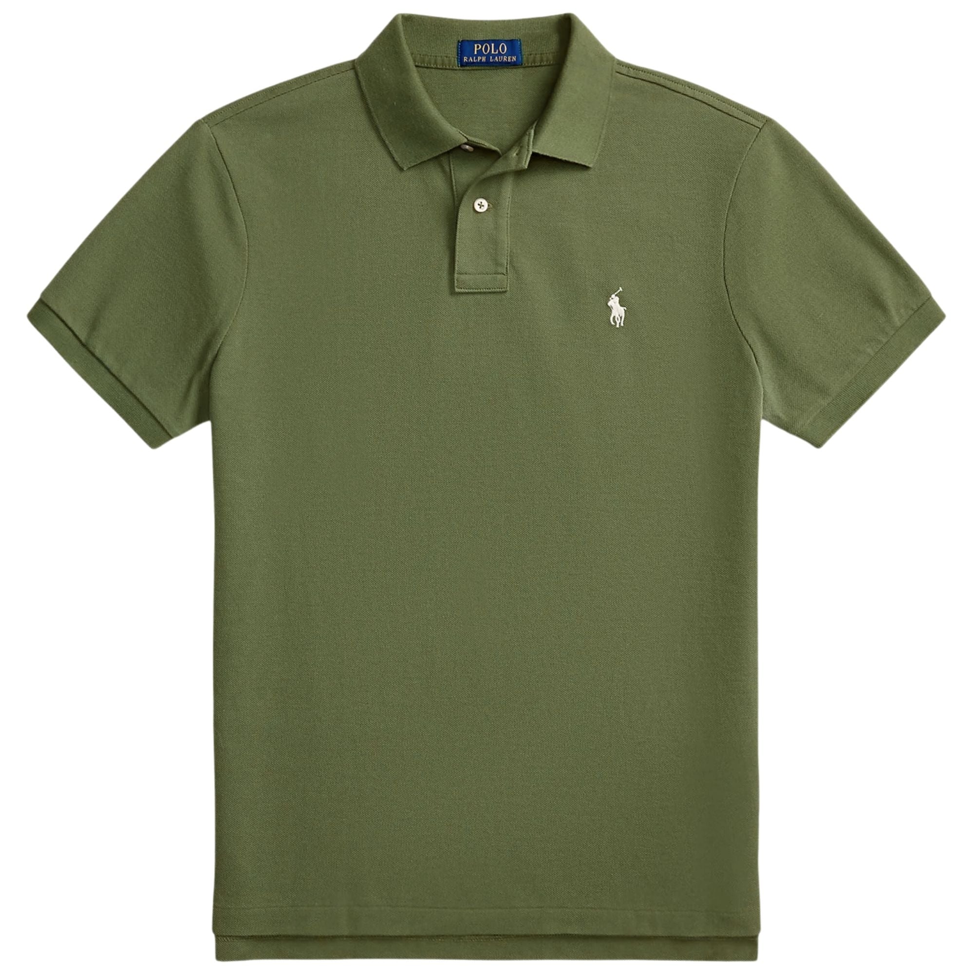 Kurzarm-Poloshirt – Grün