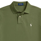 Kurzarm-Poloshirt – Grün