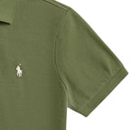 Kurzarm-Poloshirt – Grün