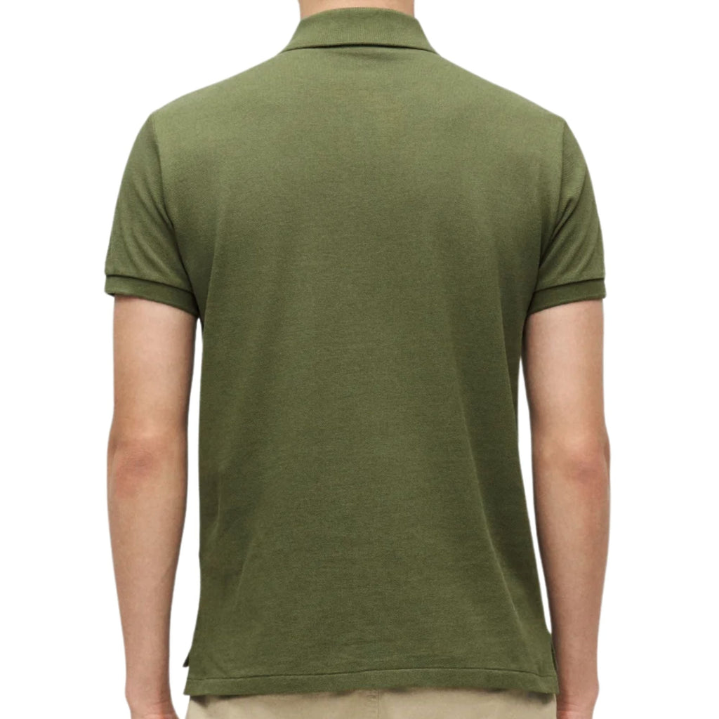 Kurzarm-Poloshirt – Grün