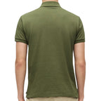 Kurzarm-Poloshirt – Grün