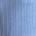Strickpolo – Hellblau