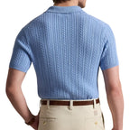 Strickpolo – Hellblau