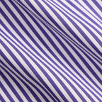 Gestreiftes Popeline-Hemd – Lila