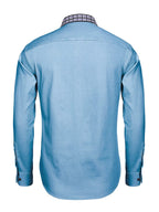 Lang-Ärmel Denim Dress Hemd