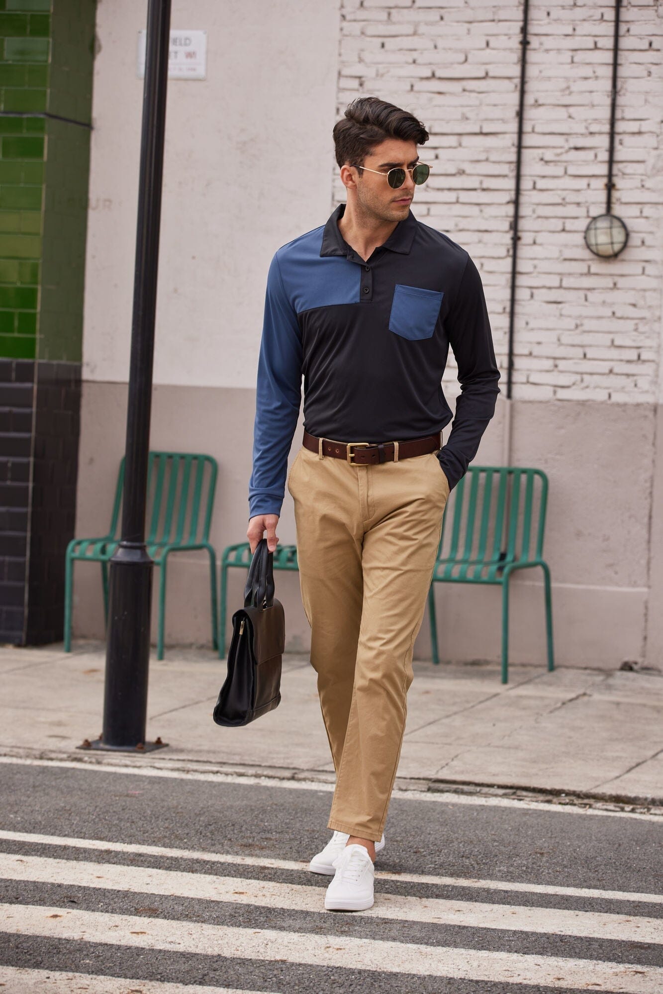 Lightweight Casual Polo Hemd