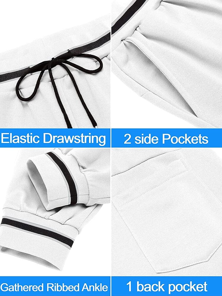 2 Teil Athletisch Jogging Anzug Sets With Pockets