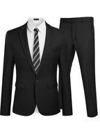 2 Teil Tuxedo Anzug Set Blazer Jacke for Business
