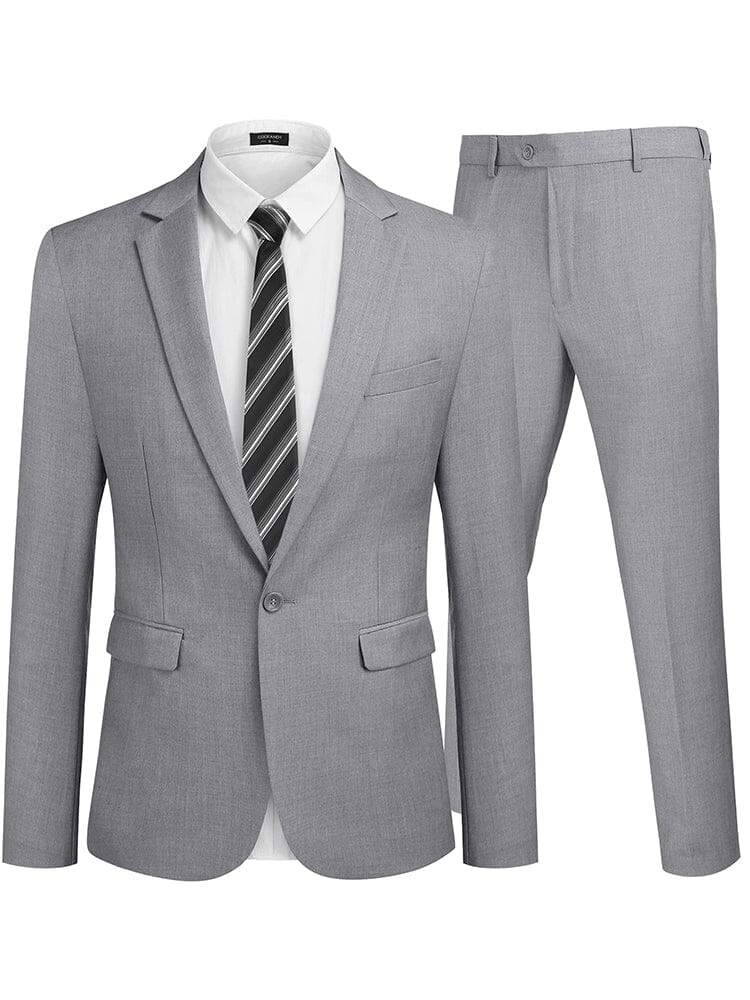 2 Teil Tuxedo Anzug Set Blazer Jacke for Business