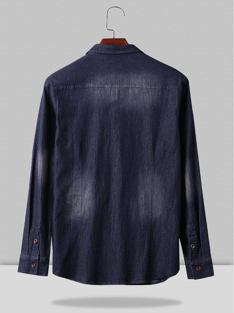 Denim Lang Ärmel Hemden