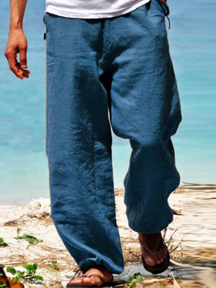 Baumwolle Strand Casual Hose