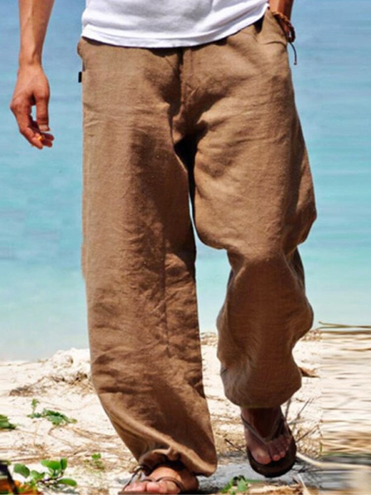 Baumwolle Strand Casual Hose