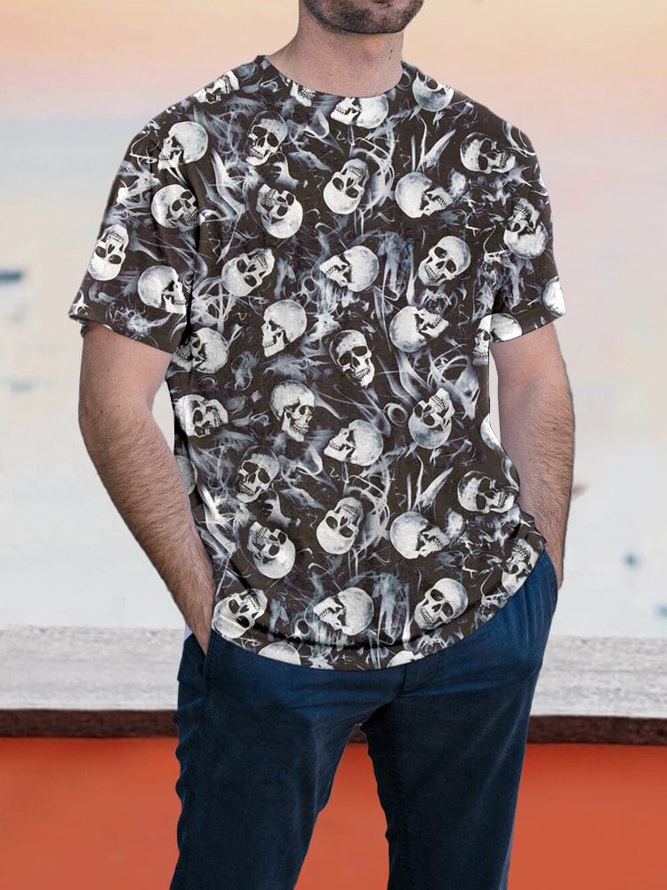 Halloween Pattern T-Hemd 13