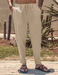 Leinen Stil Strand Hose