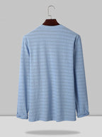 V-neck Lang Ärmel Hemd
