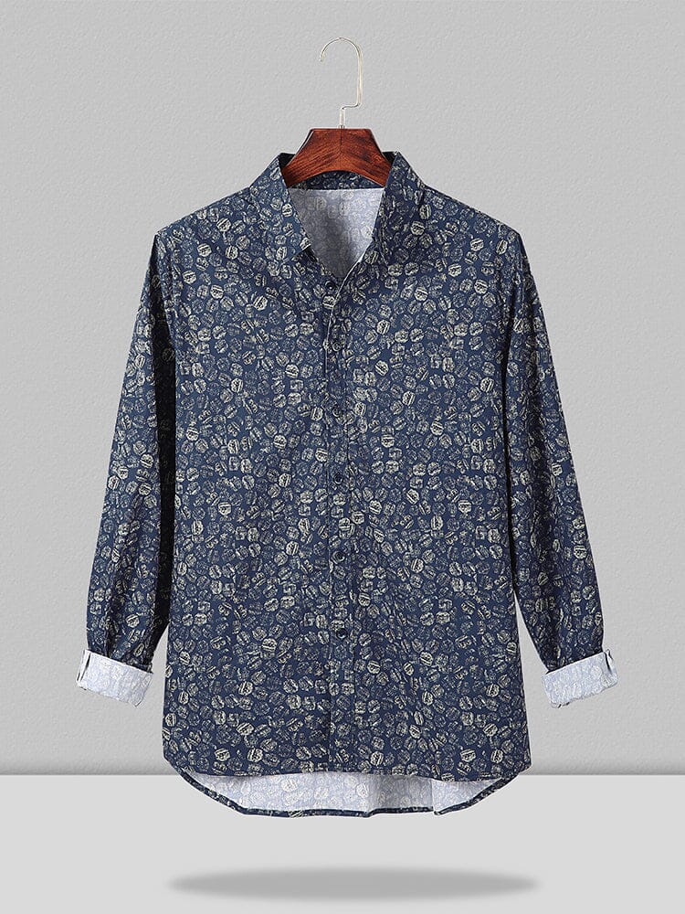 Coffee Bean Pattern Hemd