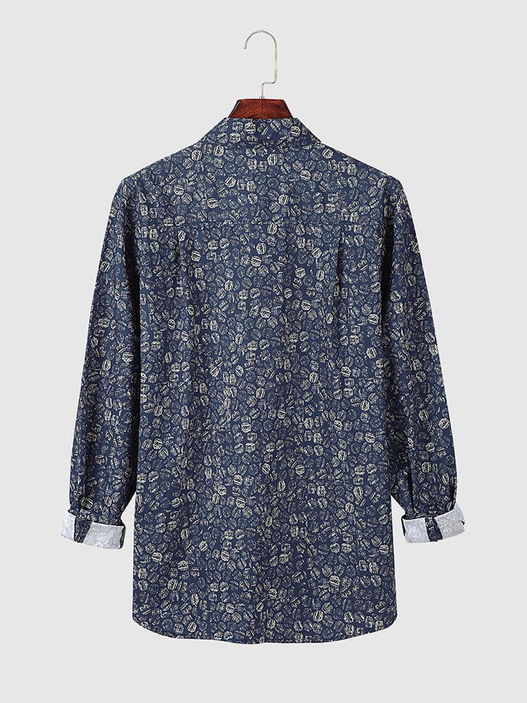 Coffee Bean Pattern Hemd