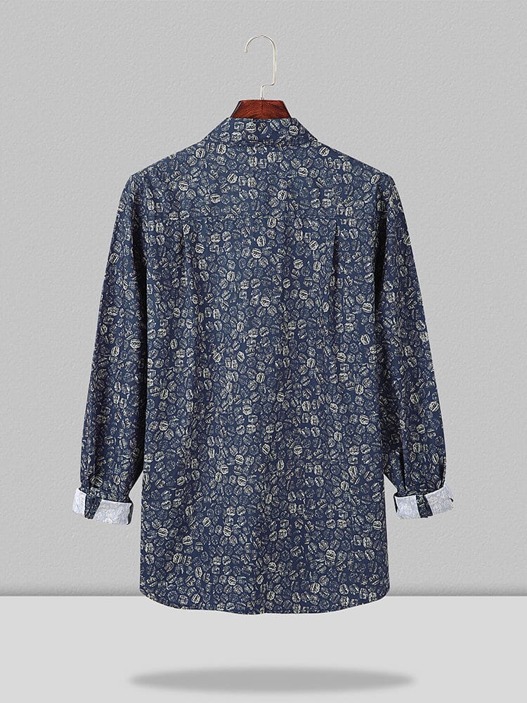 Coffee Bean Pattern Hemd