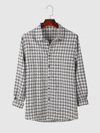 Plaid Baumwolle Hemd