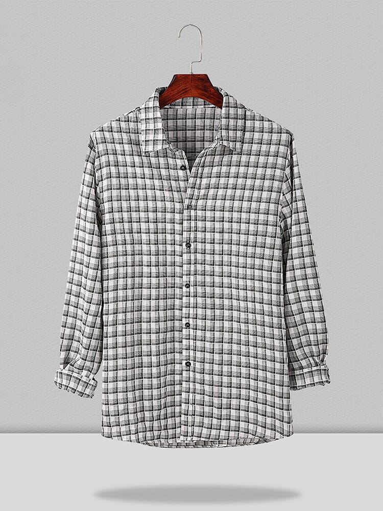 Plaid Baumwolle Hemd