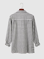 Plaid Baumwolle Hemd
