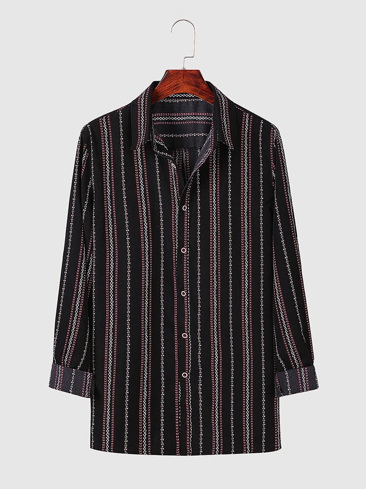 Gestreift Pattern Hemd