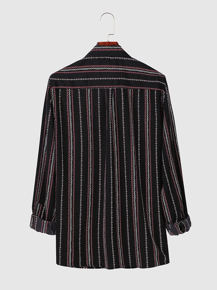 Gestreift Pattern Hemd