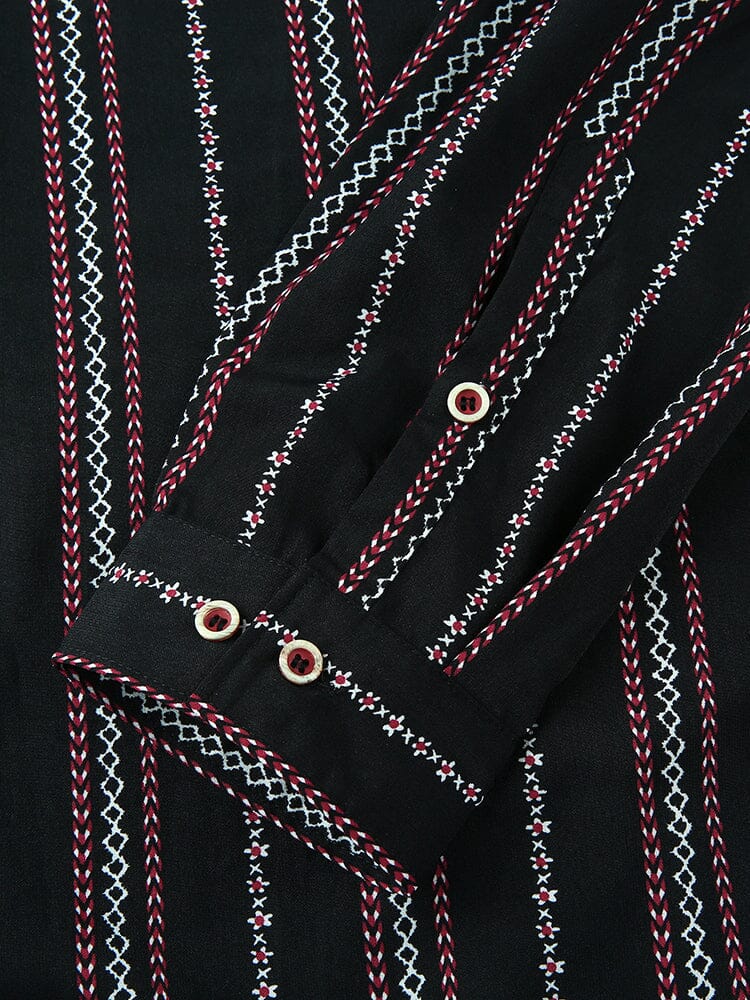 Gestreift Pattern Hemd