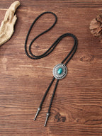Vintage Bolo Tie Leather Halskette