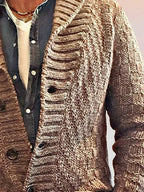 Lang-sleeved Chunky Strick Pullover