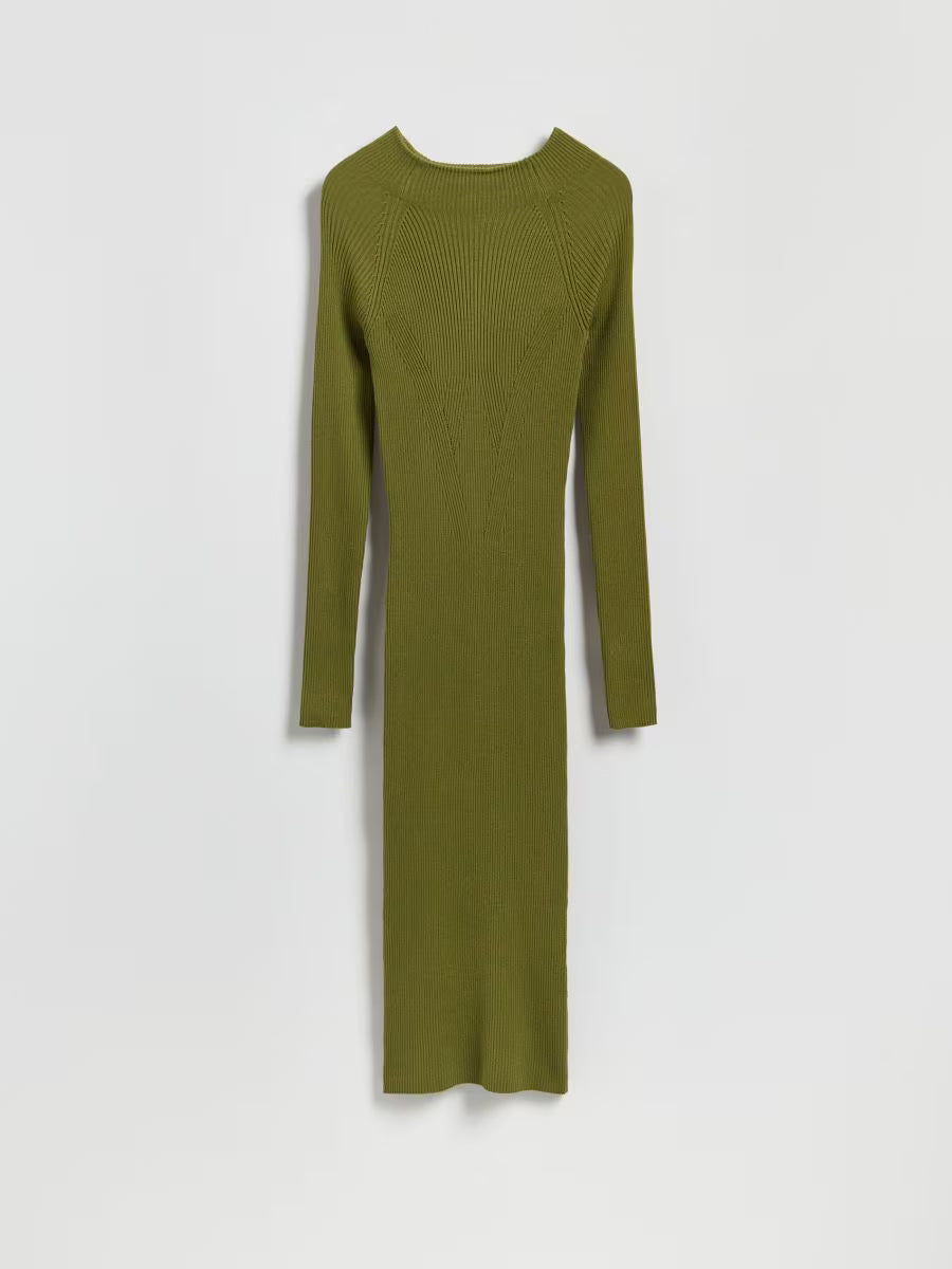 Abito a coste con viscosa