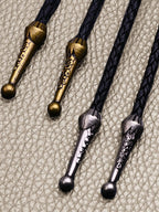 Vintage Cow Skull Bolo Tie Halskette