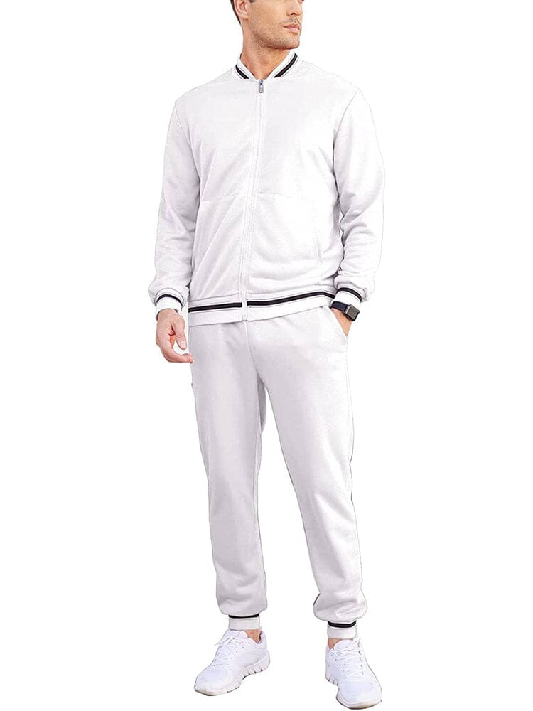 2 Teil Athletisch Jogging Anzug Sets With Pockets